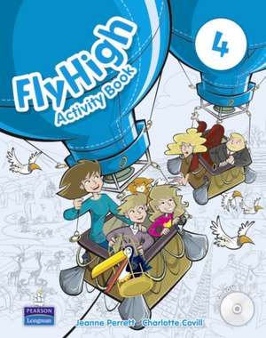 Fly High Level 4 Activity Book and CD ROM Pack de Amanda Thomas