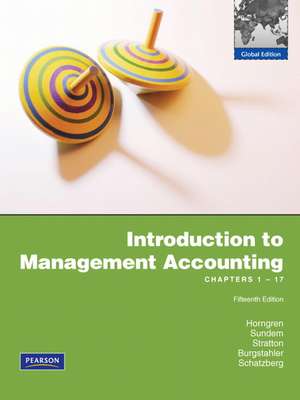 Introduction to Management Accounting de Charles T. Horngren