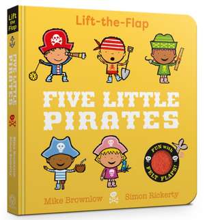 Five Little Pirates de Mike Brownlow