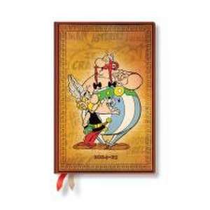 Paperblanks 2025 Weekly Planner Asterix & Obelix the Adventures of Asterix 12-Month Mini Horizontal Elastic Band 160 Pg 100 GSM