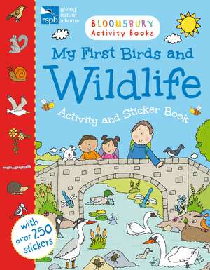 RSPB My First Birds and Wildlife Activity and Sticker Book de Simon Abbott