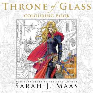 The Throne of Glass Colouring Book de Sarah J. Maas