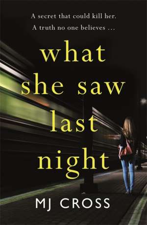 What She Saw Last Night de Mason Cross