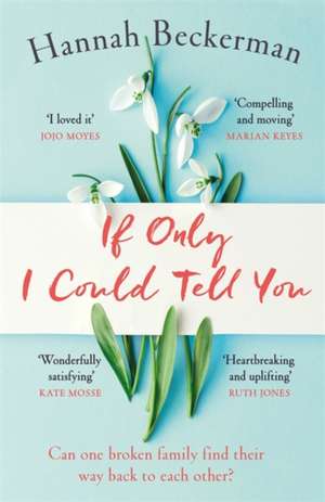 If Only I Could Tell You de Hannah Beckerman