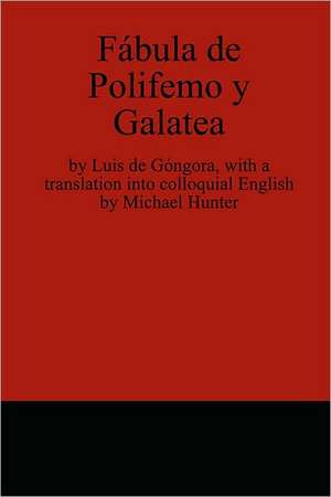 Fabula de Polifemo y Galatea de Michael Hunter