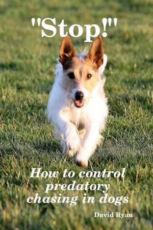 Stop! How to Control Predatory Chasing in Dogs de David Ryan Ccab