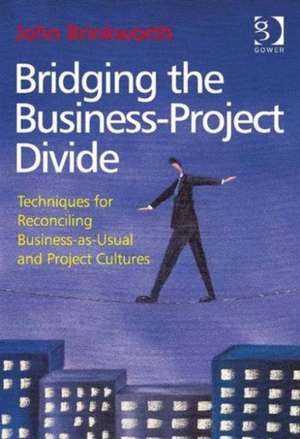 Bridging the Business-Project Divide: Techniques for Reconciling Business-as-Usual and Project Cultures de John Brinkworth