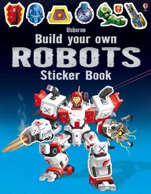 Build Your Own Robots Sticker Book de Simon Tudhope