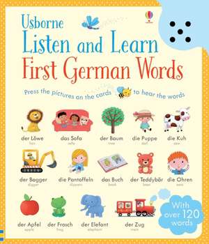 Listen and Learn First German Words de Mairi Mackinnon