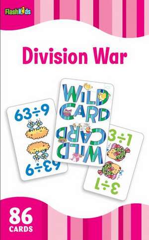 Division War Flash Cards: Grade 6 (Flash Skills) de Flash Kids Editors