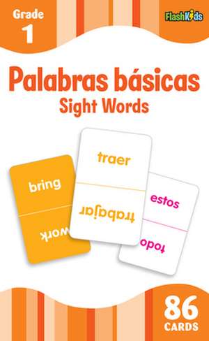 Sight Words (Flash Kids Spanish Flash Cards) de Flash Kids Editors