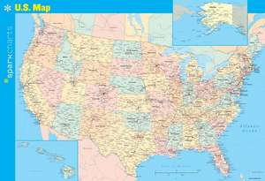U.S. Map Sparkcharts de Sparknotes