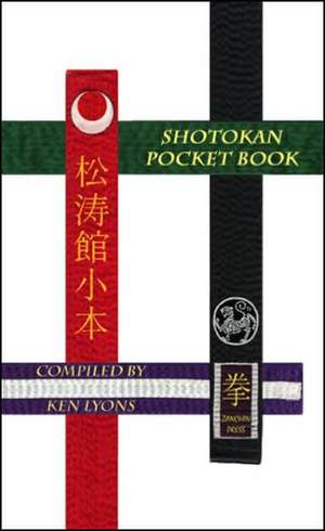 Shotokan Pocket Book de Ken Lyons