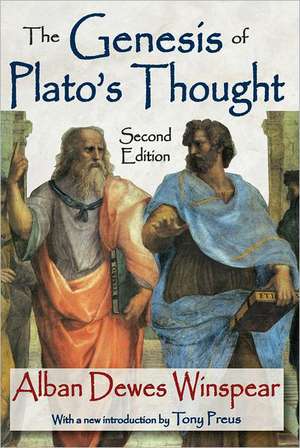 The Genesis of Plato's Thought: Second Edition de Russell Tuttle