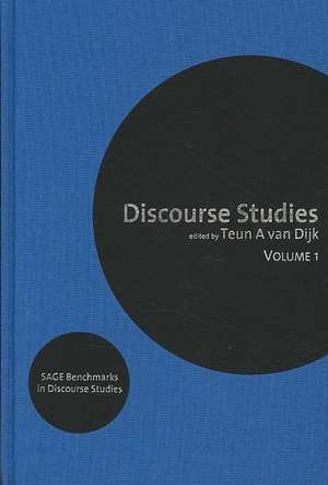 Discourse Studies de Teun A. Van Dijk