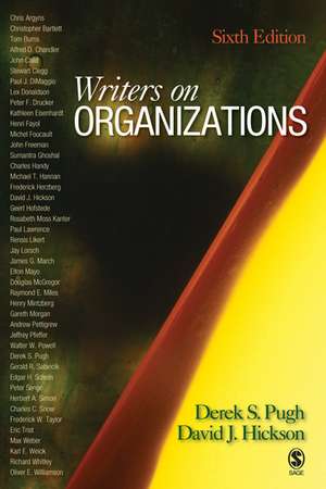 Writers on Organizations de Professor Pugh, Derek S.