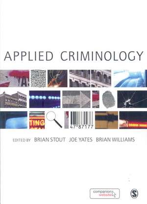 Applied Criminology de Brian Stout