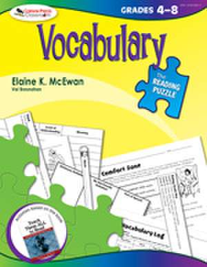 The Reading Puzzle: Vocabulary, Grades 4-8 de Elaine K. McEwan-Adkins