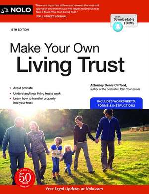 Make Your Own Living Trust de Denis Clifford