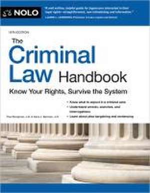 The Criminal Law Handbook de Paul Bergman