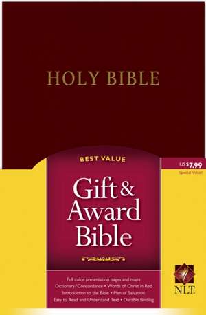 Gift and Award Bible-Nlt: Biblical Answers to Common Questions (Booklet) de Tyndale