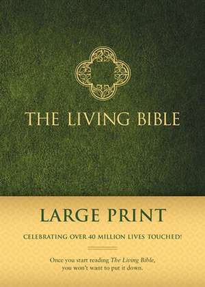 Living Bible Paraphrased-LIV-Large Print de Tyndale House Publishers