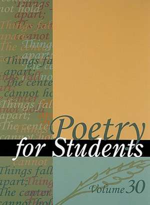 Poetry for Students de Sara Constantakis