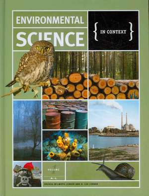 Environmental Science: In Context de Brenda Wilmoth Lerner