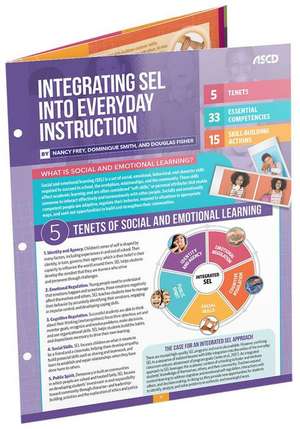 Integrating Sel Into Everyday Instruction (Quick Reference Guide) de Nancy Frey