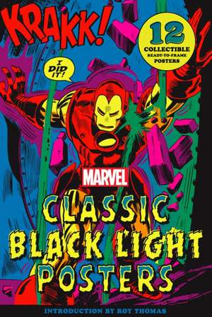 Marvel Classic Black Light Collectible Poster Portfolio de Marvel Entertainment