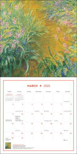 Impressionism and Post-Impressionism 2025 Wall Calendar de The Metropolitan Museum Of Art