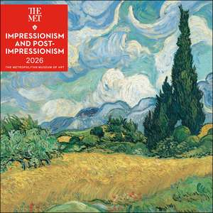 Impressionism and Post-Impressionism 2026 Wall Calendar de The Metropolitan Museum Of Art