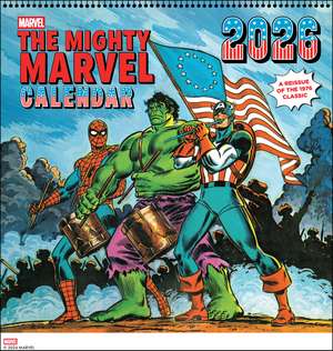 Mighty Marvel 2026 Wall Calendar: A Reissue of the 1976 Classic de Marvel Entertainment