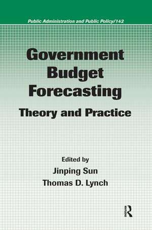 Government Budget Forecasting: Theory and Practice de Jinping Sun