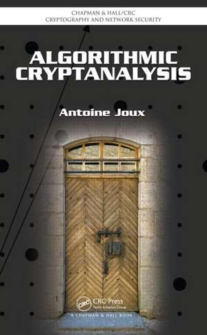 Algorithmic Cryptanalysis de Antoine Joux