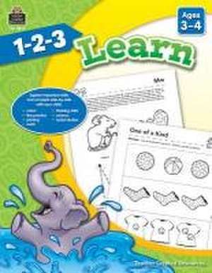 1-2-3 Learn Ages 3-4 de Mara Guckian
