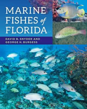 Marine Fishes of Florida de David B. Snyder