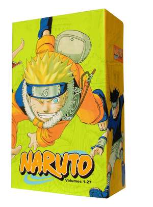 Naruto Box Set 1: Volumes 1-27 with Premium de Masashi Kishimoto