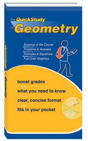 Quickstudy for Geometry de S. B. Kizlik