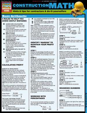 Construction Math: Hints & Tips for Contractors & Do-It-Yourselfers de Christopher Prince