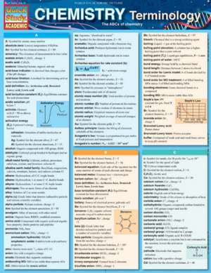 Chemistry Terminology: The ABCs of Chemistry de Mark D. Jackson