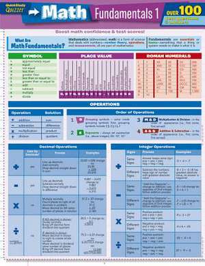 Math Fundamentals 1 de BarCharts Inc