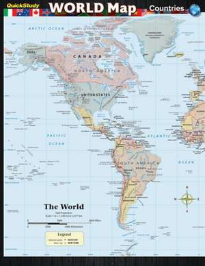 World Map de BarCharts Inc