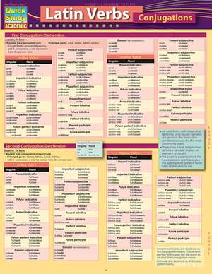 Latin Verb-Conjugations de Rachel Jacobs