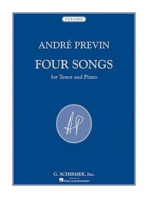 4 Songs: For Tenor and Piano de Andre Previn