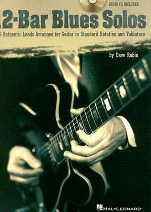 12-Bar Blues Solos de Dave Rubin