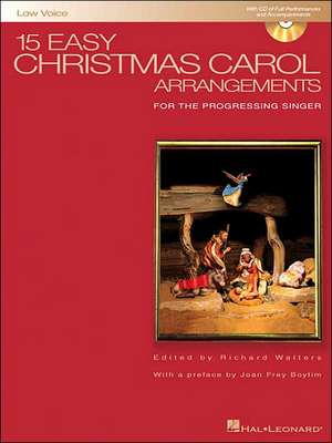 15 Easy Christmas Carol Arrangements de Richard Walters