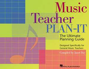 Music Teacher Plan-It de Janet Day
