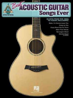 Best Acoustic Guitar Songs Ever de Hal Leonard Publishing Corporation