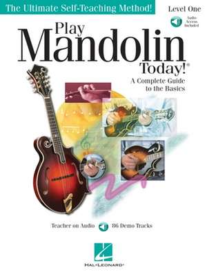 Play Mandolin Today! Level One: A Complete Guide to the Basics [With CD (Audio)] de Douglas Baldwin